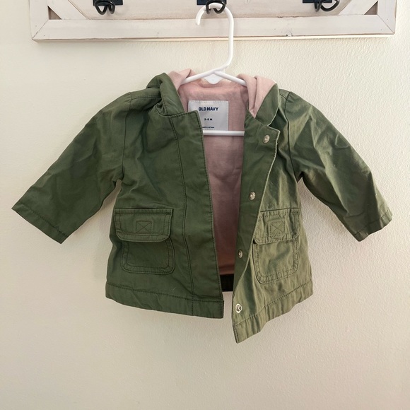 Old Navy Other - Baby Girl Utility Jacket — Old Navy Size 3-6 Mo